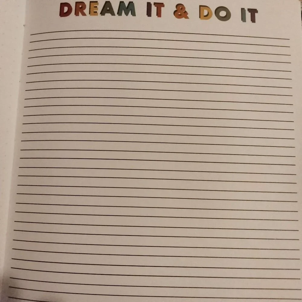 Ink Meets Paper Affirmation Journal You Matter Dream it Do it Hardcover Notebook